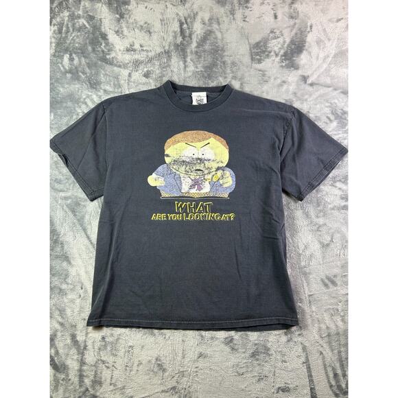 Vintage South Park Eric Cartman T-Shirt Mens XL Comedy Central Y2K Graphic Tee - Picture 1 of 8
